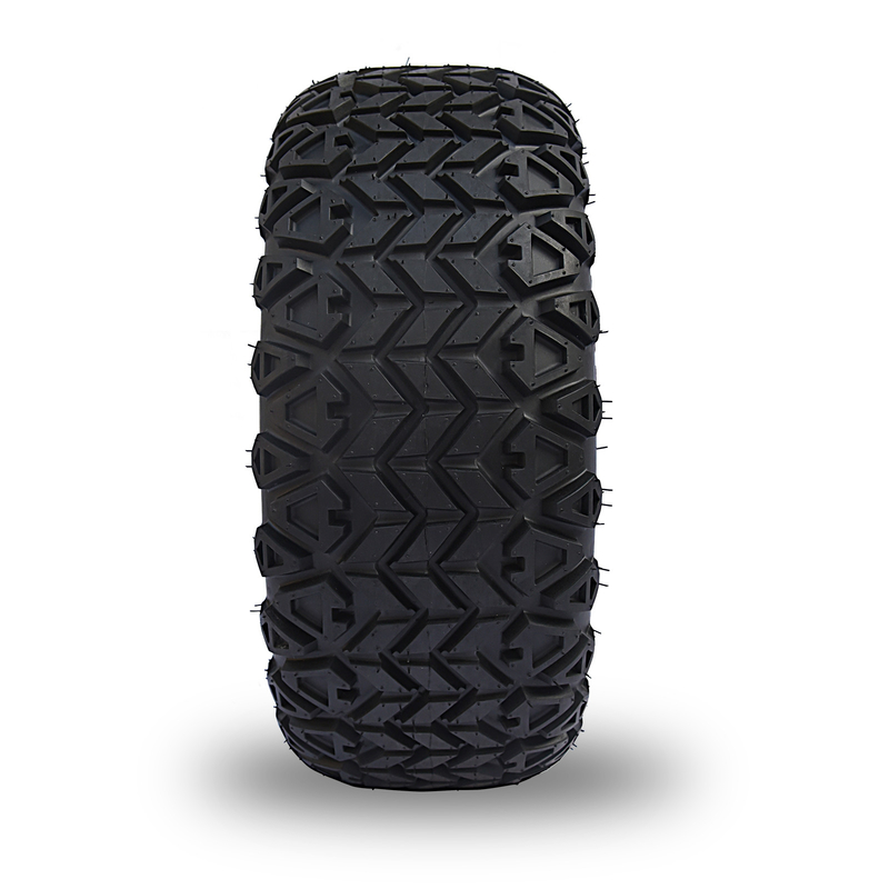 Χρυσές άσπρες πλαίσια και ρόδες Combo 4PLY 101,6 PCD κάρρων γκολφ 14 ιντσών