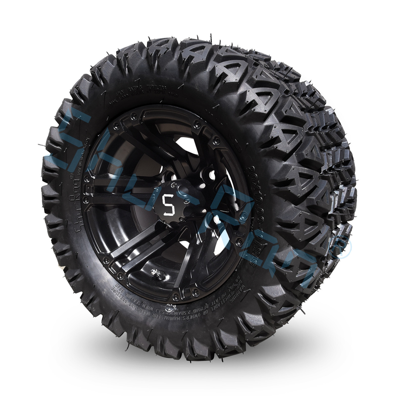20*10-10 All Terrain Golf Cart Ελαστικά και τροχούς Αλουμινίου 10 ιντσών 4 PLY Tubeless