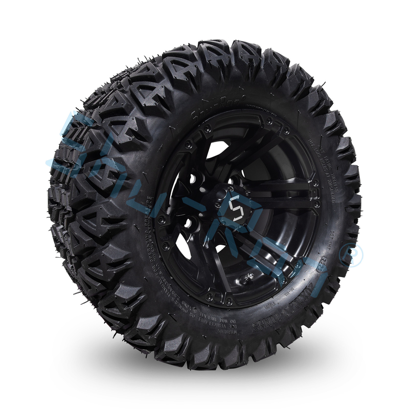 20*10-10 All Terrain Golf Cart Ελαστικά και τροχούς Αλουμινίου 10 ιντσών 4 PLY Tubeless