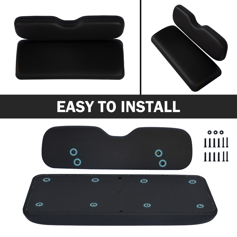 ShuRan Universal Golf Cart Αντικατασκευαστικά μαξιλάρια πίσω καθίσματος για EZGO/Club Car/Yamaha