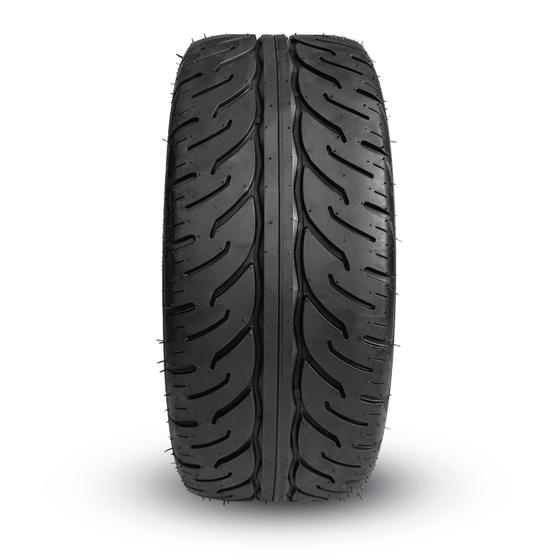 215/40R 15 ιντσών καρότσι γκολφ Ματ μαύρα τροχούς και ελαστικά εύκολη εγκατάσταση