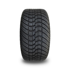 10' Rim Golf Cart και 205/50-10 DOT Street Tire Assembly - Εργασμένο / Λάμψη Μαύρο
